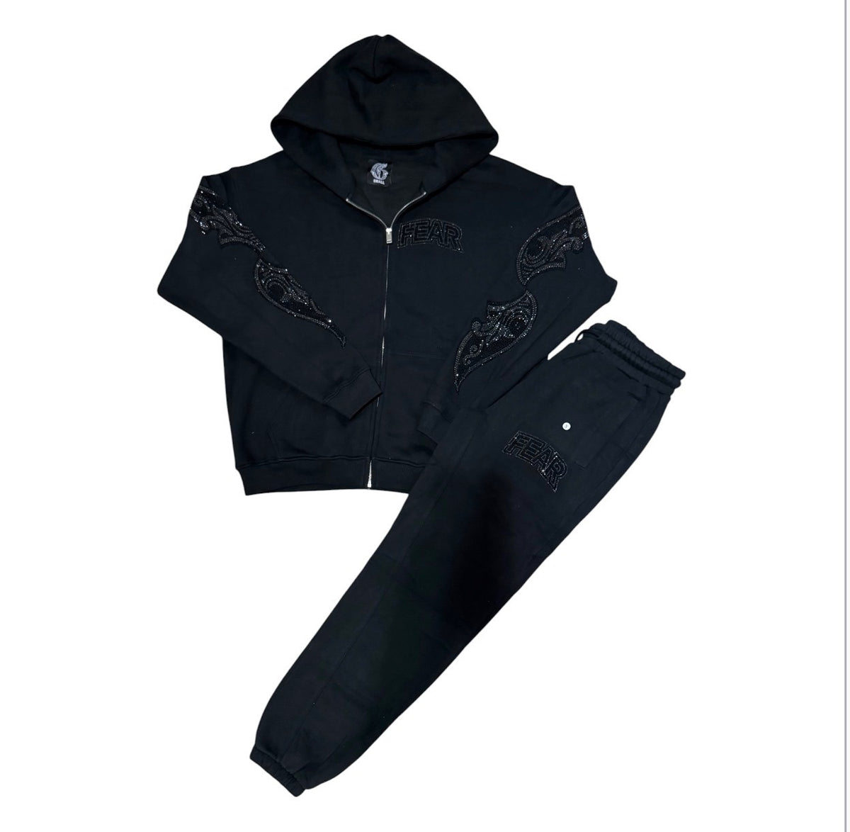 Greatness “Blacked Out” Sweat Suit